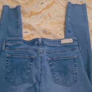 AG light blue skinny pants